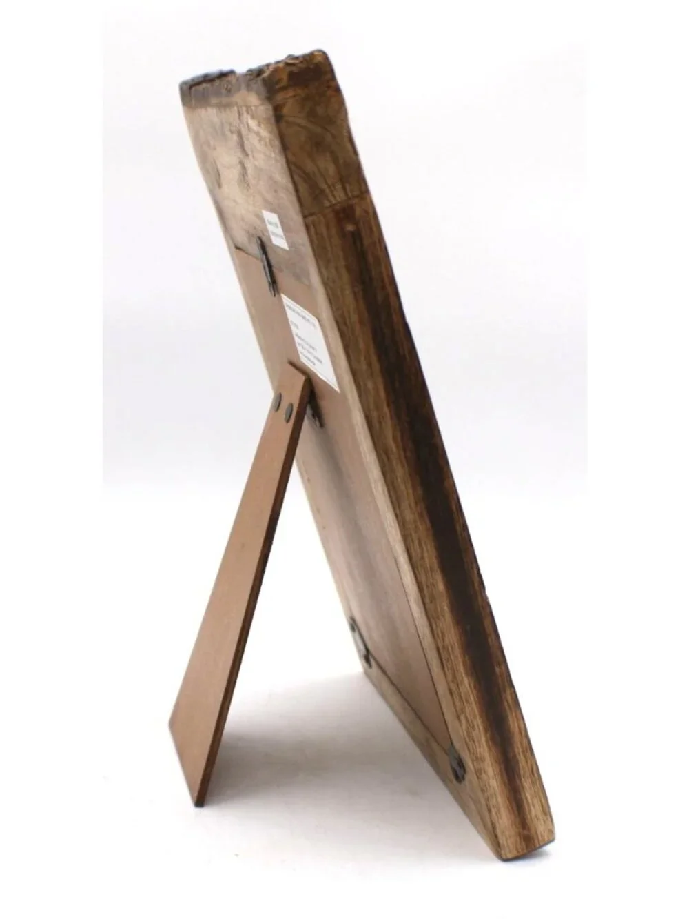 Rustic Wooden Picture Frame With Live Edge Design 5x7